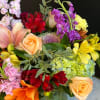 Send this fresh arrangement during the Fall season. Mixed with late Summer