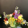 Send this fresh arrangement during the Fall season. Mixed with late Summer