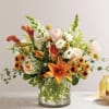 Our nature-inspired bouquet captures all the amazement of autumn. Highlighted by unique