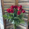 Arranged in a vase