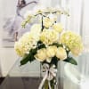 A poetic dance of purity and grace, captures the essence of elegance