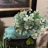 Celebrate someone special with a gift they&#039;ll enjoy: Gorgeous silk greens arranged