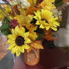 A lovely silk arrangement for the home in soft and beautiful shades