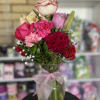 Fresh flowers in vase 