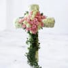 The Sacred Devotion Funeral Cross is a stunning tribute of faith and