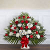 Our timeless floor basket arrangement beautifully says what words alone can&rsquo;t express.