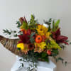  Floral Cornucopia 

A beautiful arrangement in the shape of an abundance
