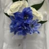 Beautiful delphinium with roses for an elegant touch.