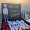 incluye bebida alcoholica, , chocolates kinder, y ferrero rocher, y rosas eternas