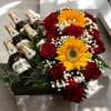 Beautiful floral arrangements ideal for dad or for a gentleman&#039;s gift.

Keep in