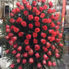 100 roses and hydrangeas and orchids