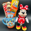 Adorable gift arrangement, includes an original 8 1/4&quot; Minnie Mouse with a