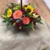 This autumn center piece will really stand out on the dinner table