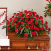 A classic spray of carnations, symbolizing bonds of affection, professionally arranged to