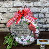 A sympathy stone is a heartfelt memorial gift, crafted from durable resin.