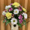 Engraved Large Jar Candle with Optional Floral Arrangement &ndash; Haehn Florist &amp;