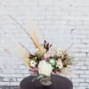 Dried textures complimented by lavender and purple blooms, can it get any
