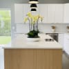 A high quality Six yellow orchids arrangement with a vase 15.5&quot; D