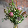 Nothing says &quot;Pretty, pretty princess,&quot; more than unique tropical protea flowers. These