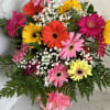 Bright, cheerful, and full of life &mdash; this stunning bouquet of multicolored