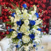Our Standing Sympathy Spray is a beautiful expression of comfort and support