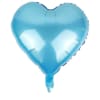 Helium filled 18 inch heart mylar balloon