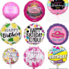 Happy birthday helium filled Balloon for HER. we will chose one color