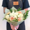Mixed flowers bouquet, from romantic and gentle to an edgy and interesting