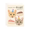 GREETING CARD- &quot;WISHING YOU A PURRFECT BIRTHDAY&quot;
