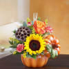 this lovely ceramic pumpkin is a perfect hostess gift and even makes