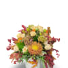 Capture the cozy beauty of autumn with Falling Leaves, a stunning arrangement