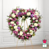 Beretania&#039;s Coco Heart Wreath

Approx. 26W Diameter