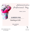 The cuutest garden like pail of seasonal flowers perfect thank you or