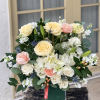 Arrangement Measures approximately 22&quot;H 
Send a  a bit of modern style