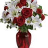 Add some romance to the holiday season with this rich arrangement of