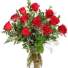 Set their heart ablaze with Burning Red Roses! This classically romantic arrangement