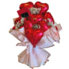Balloon heart bouquet