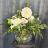 Light peach with light pink combination of florals 