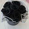
Discover the unique beauty of our black eternal roses, a symbol of