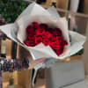 Red roses are emblematic flowers of passion, deep love, and classic beauty.