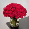 Make a grand romantic gesture with this stunning bouquet of premium red