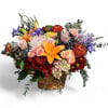 Bring the warmth of fall to someone&rsquo;s day with this vibrant basket