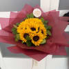 Bright, cheerful, and full of sunshine. Our Sunflower Luxe Bouquet includes 12