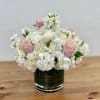 Gorgeous flower arrangement made in a cylinder vase, a fabulous way to