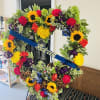 See all three pieces, Heart, Wreath and Spray. 
 If you are