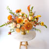 The perfect blend of whimsy and tradition with this enchanting table arrangement.