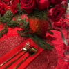 A refined holiday floral arrangement by RMC Floral Designs, created to capture
