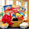 A Gift Basket of tasty snacks for those that have a sweet
