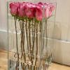 These unique glass rose boxes all include 16 roses. You have a