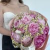 Peony &amp; Daisy Dream
A playful and tender bouquet that brings together lush